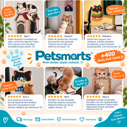 petsmarts Yapışkanlı Tırmalama Matı